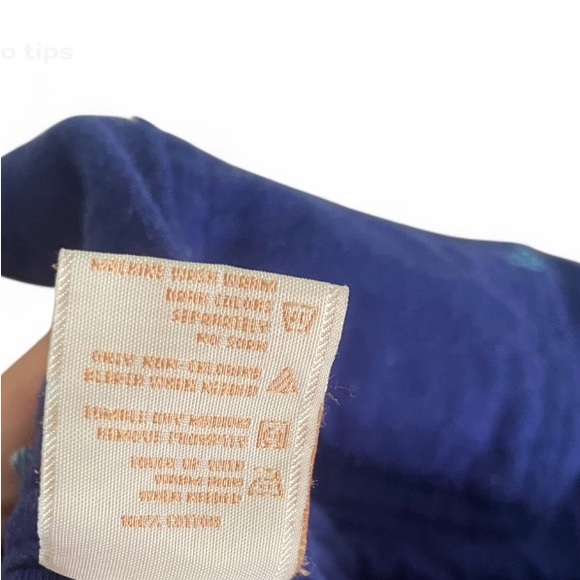 Vintage‎ 80-90s Osh Kosh Blue Animal Embroidered Patch Baby Denim Overalls 3-6M - Picture 7 of 7